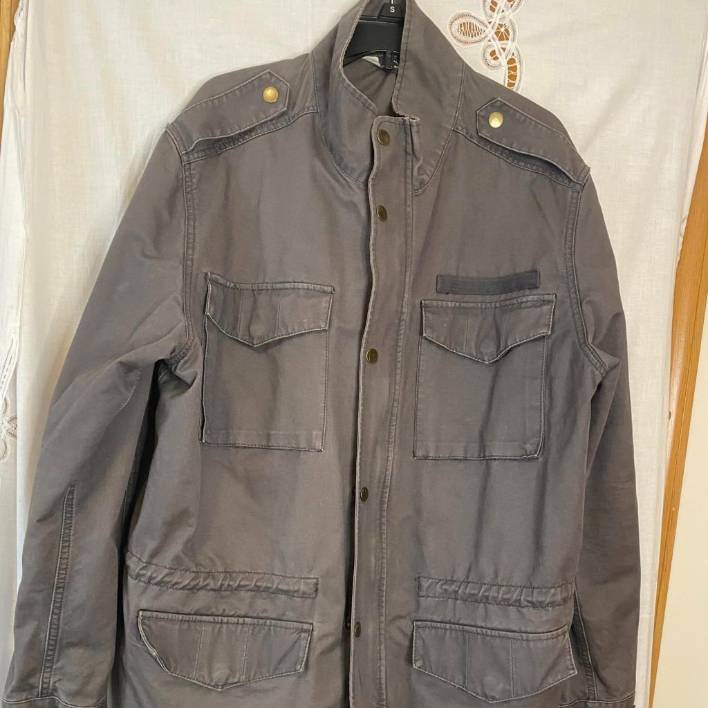Men's Casual Field Jacket - Gray
